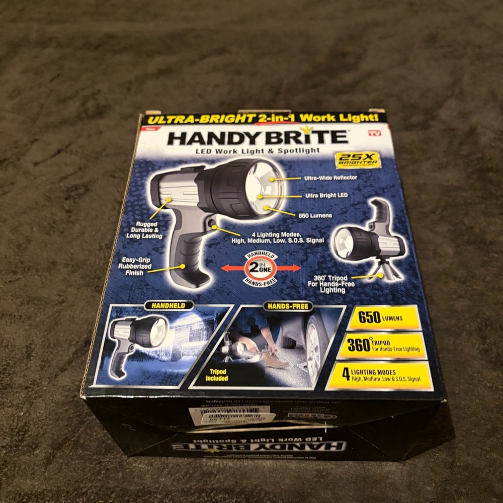Brand New Handy Brite LED Work Light Spotlight
